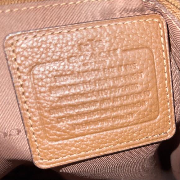 Coach Turnlock Rucksack | Pebble Leather Silver Hardware Tuck Sack Backpack main image 5